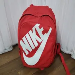 NIKE リュック レッド 大きなロゴ