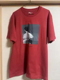 良品 星野源 UNIQLO UT コラボ Tシャツ XLサイズ レッド
