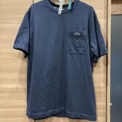 LACOSTE ネイビー 半袖Tシャツ US M