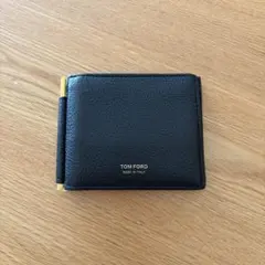 TOM FORDグレインレザー製マネークリップウォレットのサムネイル