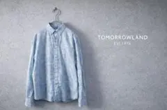 TOMORROWLAND 淡色カモ柄コットンシャツ 日本企画