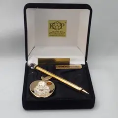 YANASE STRASS スワロフスキー ボールペン ペン立て ノベルティ