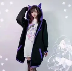 【おまけ付】NieR 和泉つばすコラボ DOUBLE ZIP PARKA