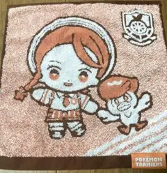 ポケモントレーナー タオル 100%コットン