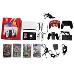 Nintendo Switch 有機ELモデル 本体 ソフト3本
