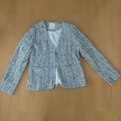 B:MING ノーカラージャケット チェック柄のサムネイル