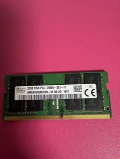 SK hynix ノート用メモリ 32GB DDR4-2666Vのサムネイル