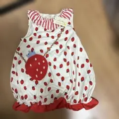 いちご柄 90cm ワンピースのサムネイル