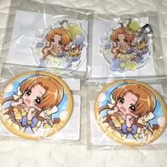 ぴちぴちピッチ まるくじ 星羅 アクリルキーホルダー アクキー 缶バッジ