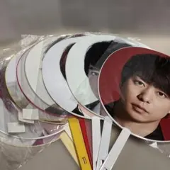 嵐　櫻井翔　ジャンボうちわ 9枚セットおまけ1枚