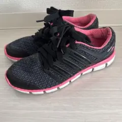 adidas Crazycool ブラック　ピンク　24.5cm