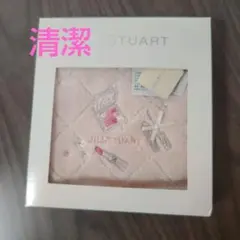 JILL STUART ピンク刺繍ハンカチ　プレゼント用