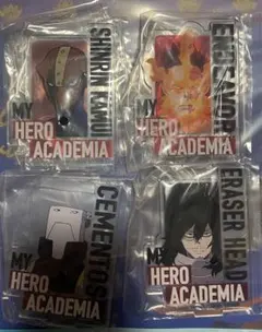 僕のヒーローアカデミア　H賞　カムイ、セメントス、エンデヴァー、イレイザーヘッド