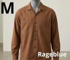 rageblue オープンカラーステッチシャツ