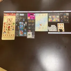 ディズニー　セサミストリート　シールセット　昭和レトロ