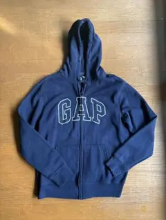 GAP ネイビー フルジップパーカー　S