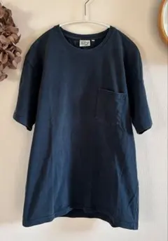 orSlow ポケットTシャツ　ネイビー　サイズ3のサムネイル