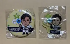 西野真弘　オリックスバファローズ　缶バッジ　ミニアクリルスタンド　ガチャ