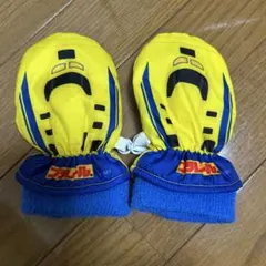 ミトンタイプ手袋　プラレール　ドクターイエロー3〜4才用