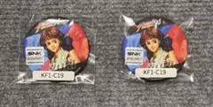 【バラ売り不可】KOF94×ウェブポン　C賞缶バッジ　ユリ・サカザキ