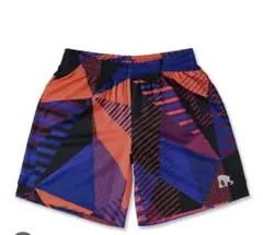 EGOZARU☆ ワイドジオメトリック ショートパンツ　バスパンS