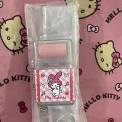 ローラー付き消しゴム風キーホルダー　マイメロ