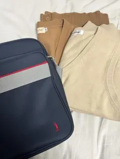 【EASTBOY】ショルダーバッグ カーディガン ベスト スクールセット