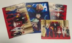 僕のヒーローアカデミア 　2人の英雄　クリアファイル３種　下敷き1種