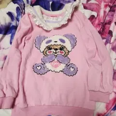 アースマジック パンタ セーラー ファー トレーナー トップス 130