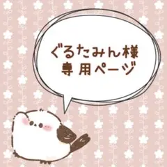 ぐるたみん様専用ページ　シマエナガ　ピンク　スイーツ