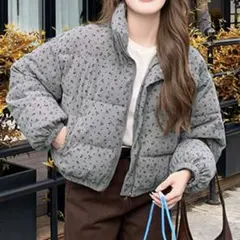 コーデュロイ ダウンジャケット