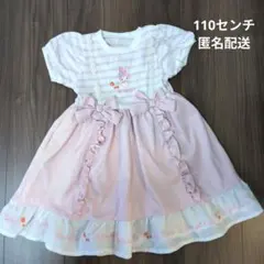 キッズ半袖ワンピース　マイメロディデザイン　110センチ