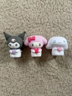 マイメロディ・クロミ・ハローキティ マスコットセット　エモきゅん