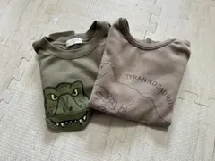 恐竜デザイン トレーナー 110 保育園用