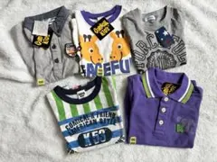 100cm男児半袖5枚セット