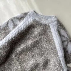 ニット　オーバーサイズ　ヴィンテージ　古着