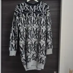 MaxMara ロゴプリント 長袖ニット