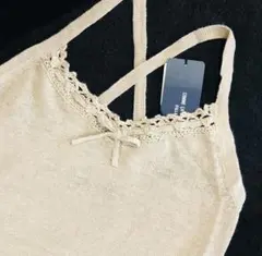 新品 定5900円 コムサデモード キャミソール ベージュ 110cm