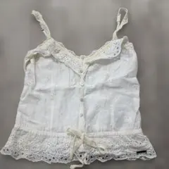 Abercrombie & Fitch ホワイト キャミソール Sサイズのサムネイル