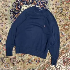 Polo by Ralph Lauren ネイビー セーター M