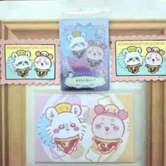 ちいかわ　モモンガ&カニちゃん　ウエハースカード　ダイカットステッカーブロマイド