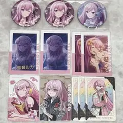 プロセカ 巡音ルカ 缶バッジ 3B 4B エピカ 箔押し まとめ売り