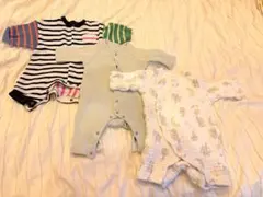 ロンパース60cm×3枚セット