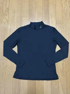 TIGORA ハイネック長袖アンダーシャツ 黒色