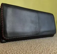 美品 LOEWE ロエベ長財布 アマソナ ブラック ウォレットのサムネイル