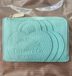 新品】ティファニー リターントゥティファニー ジップ カードケース