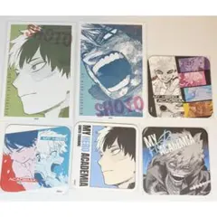 ヒロアカ展 ワンシーンカードコレクション アートコースター 轟焦凍 荼毘