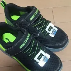 スケッチャーズ 子供靴 こども キッズ スニーカー 靴 20センチ 黒