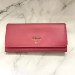 PRADA プラダ　サフィアーノ　長財布　フィオッコ　リボン　0515-③ PRADA プラダ サフィアーノ 長財布 フィオッコ リボン 0515-③ - メルカリ