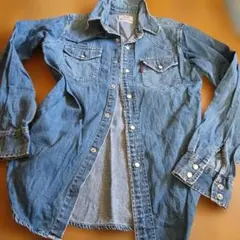 デニムシャツ 長袖 シャツ